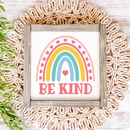 Be Kind Rainbow Digital File