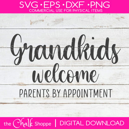 Grandkids Welcome Digital File