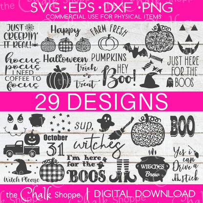 Halloween Bundle One Digital File