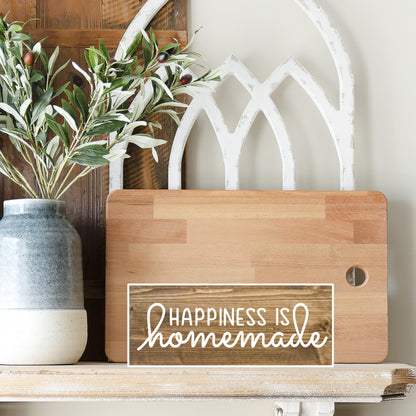 Happiness Is Homemade Shelf Sitter