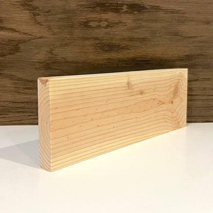Wood Shelf Sitter - 4x10