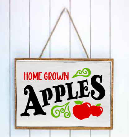 Home Grown Apples