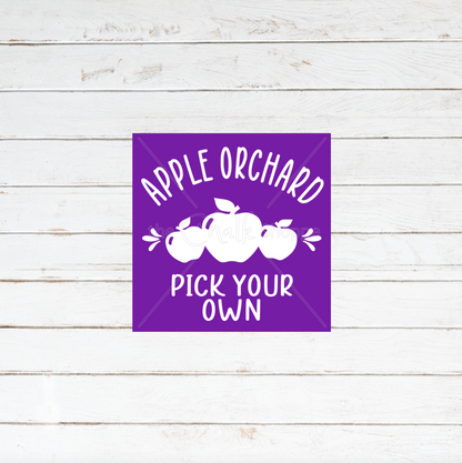 Pick Your Own - Apples