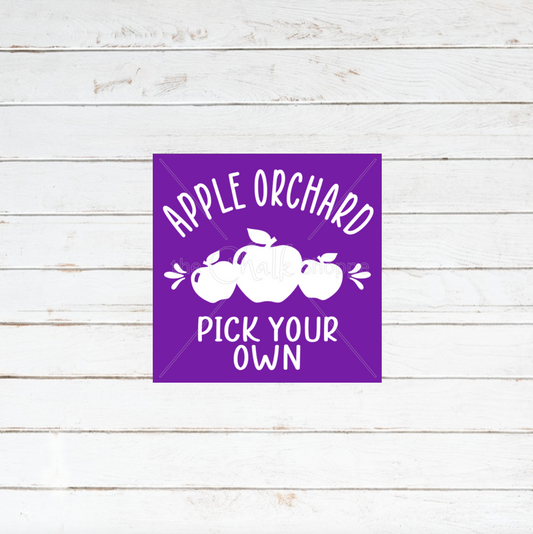 Pick Your Own - Apples