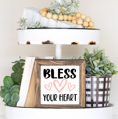Country Tiered Tray Signs