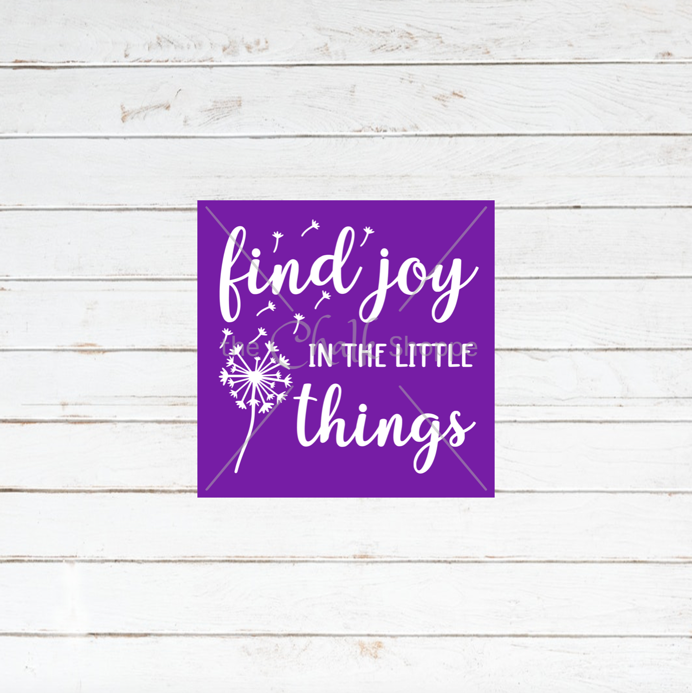 Find Joy In The Little Things