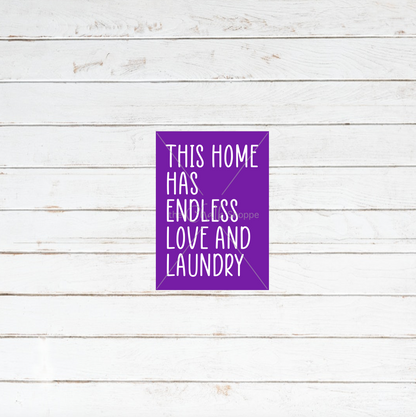 Endless Love And Laundry