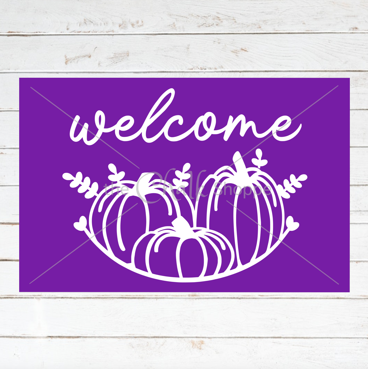 Pumpkin Door Hanger