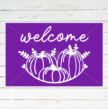 Pumpkin Door Hanger