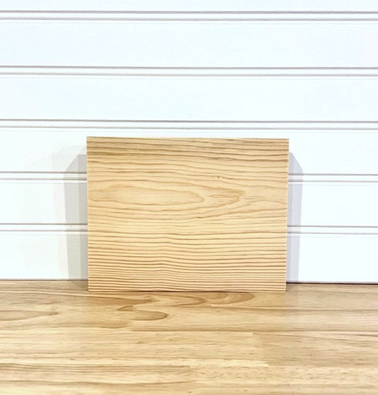 Wood Shelf Sitter - Rectangle