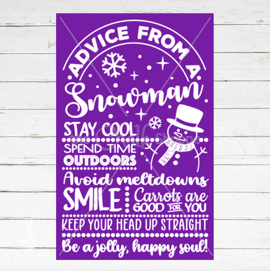 Snowman Advice