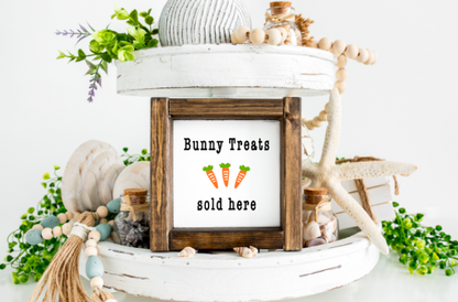 Bunny Tiered Tray Signs